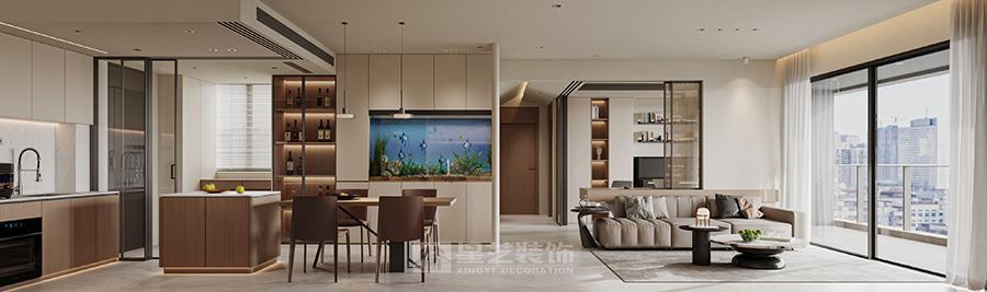 柔棕雅境，松弛感的現代輕奢居