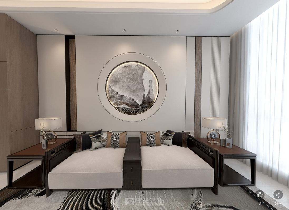 天河區-新中式-楊宅