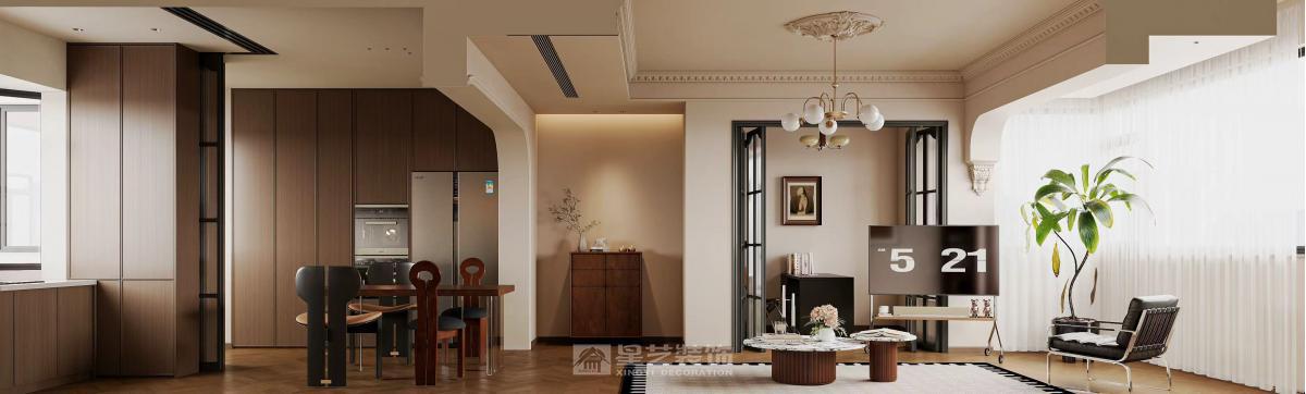 棕木雅韻，時光棲居