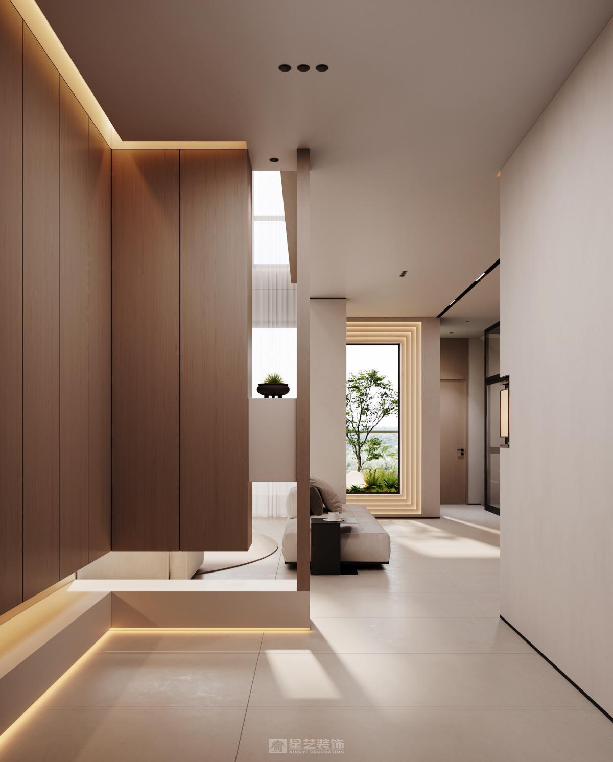 極簡原木筑自然大宅，高級氣息漫溢